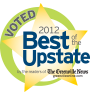 2012 Best of the Upstate Award given to The Holland Eye Center, Greenville, South Carolina